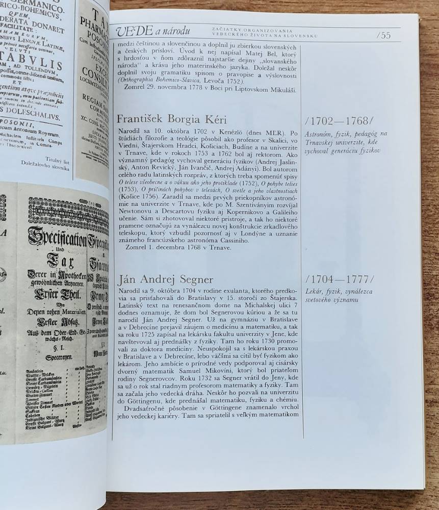 Vede a národu / Malá encyklopédia priekopníkov slovenskej vedy a techniky