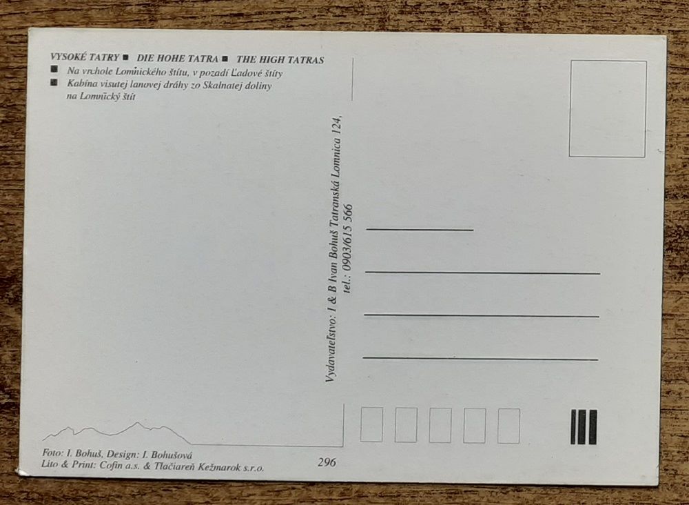 Vysoké Tatry - Lomnický štít