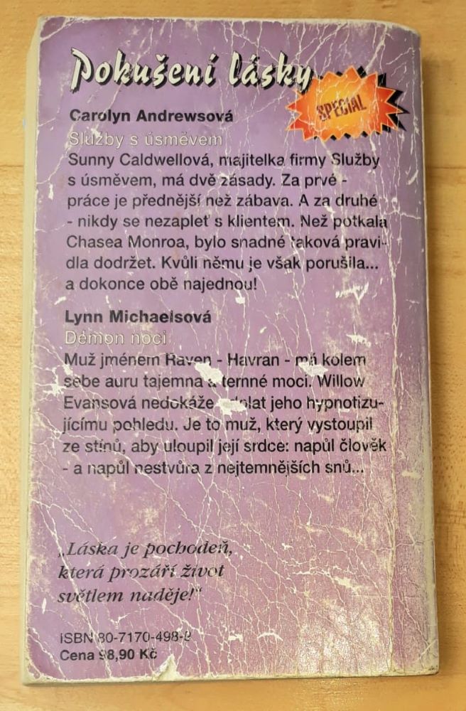 Služby s úsměvem - Carolyn Andrewsová / Démon Noci - Lynn Michaelsová
