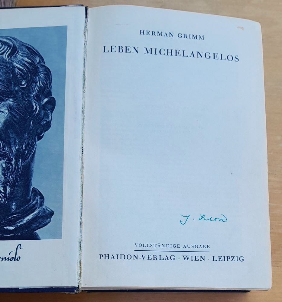 Leben Michelangelos / Vollständige ausgabe