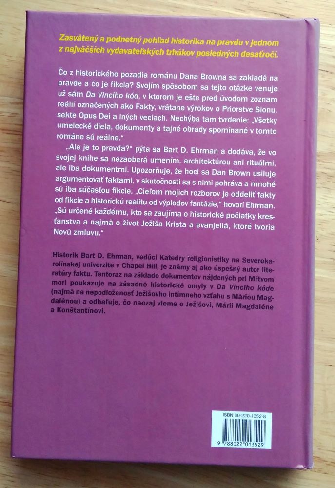 Da Vinciho kód / Pravda a fikcia