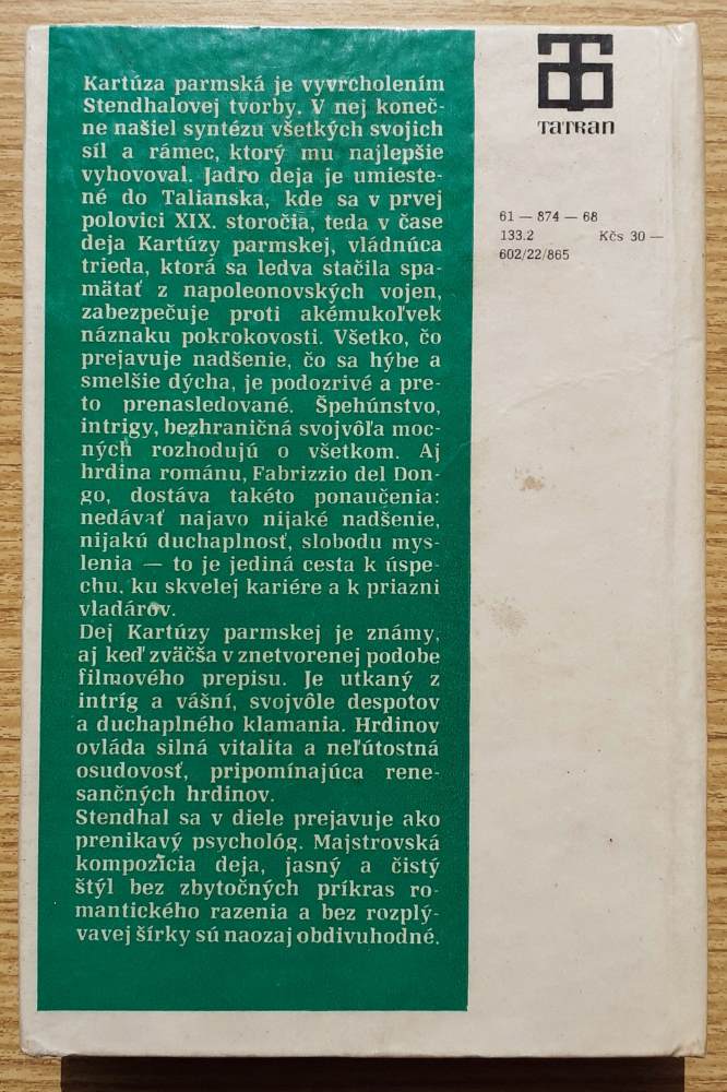 Kartúza parmská / Stendhal
