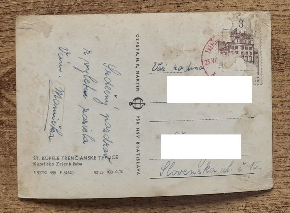 Trenčianske Teplice - Kúpalisko Zelená žaba