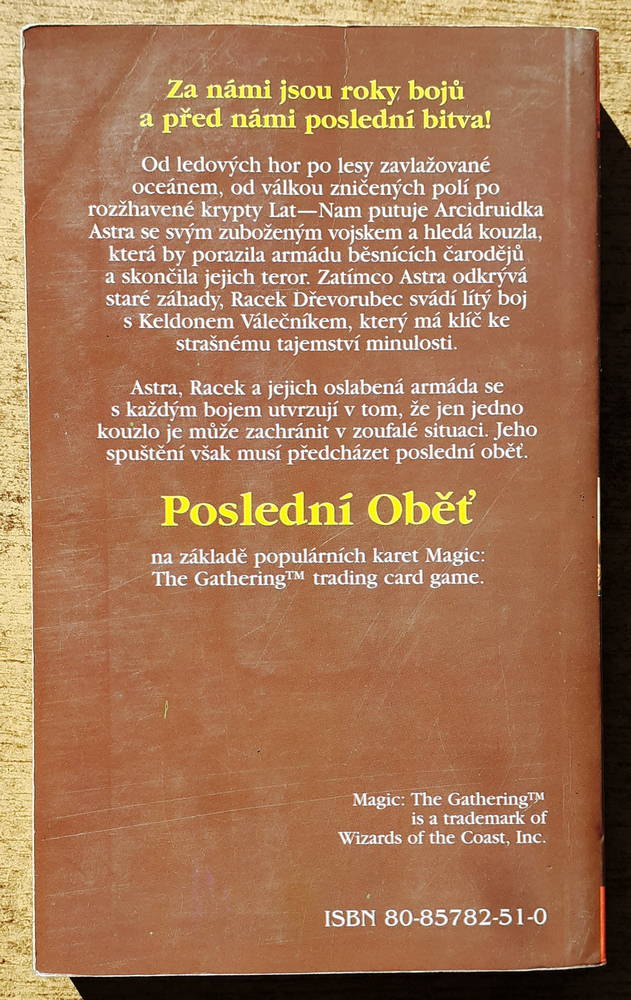 Poslední oběť / Magic the Gathering