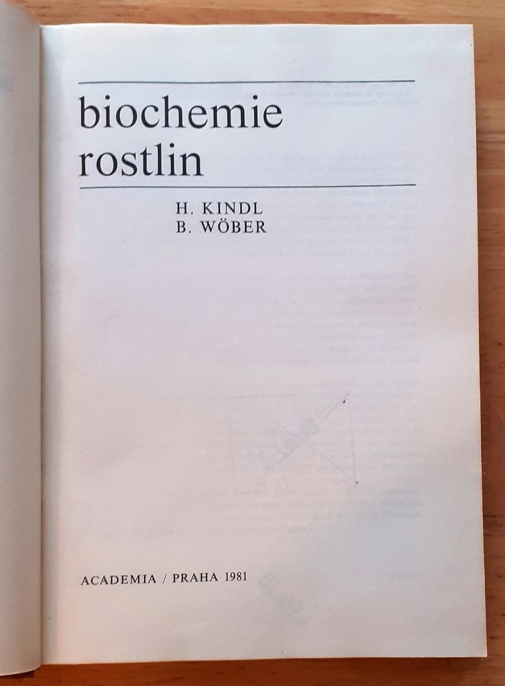 Biochemie rostlin