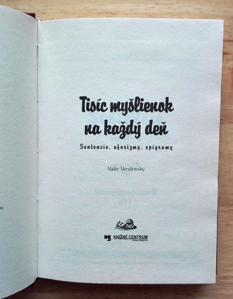 Tisíc myšlienok na každý deň