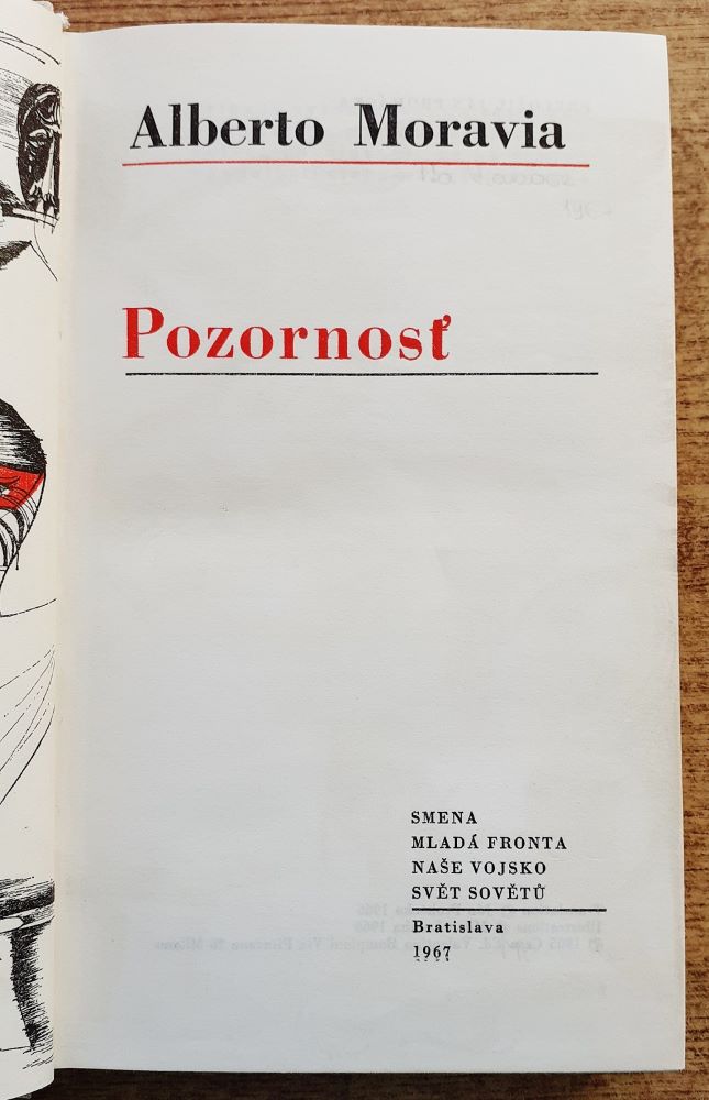 Pozornosť - Alberto Moravia