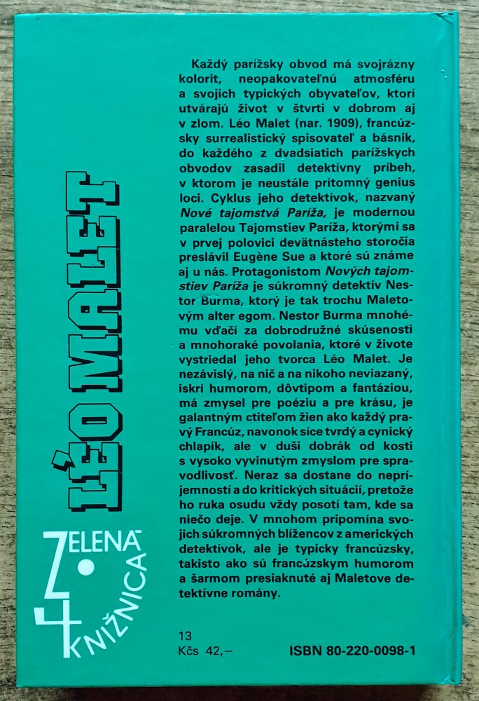 Horúčka v Marais / Zelená knižnica