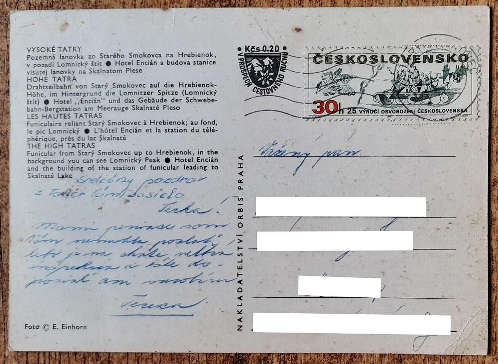 Vysoké Tatry - 1973?