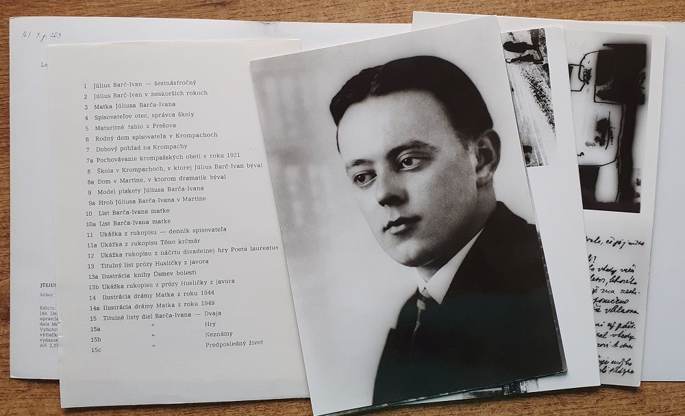 Július Barč Ivan 1909 - 1953 / Fotosúbory - 15 ks