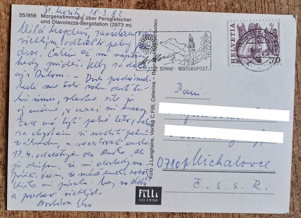 Švajčiarsko - 1982