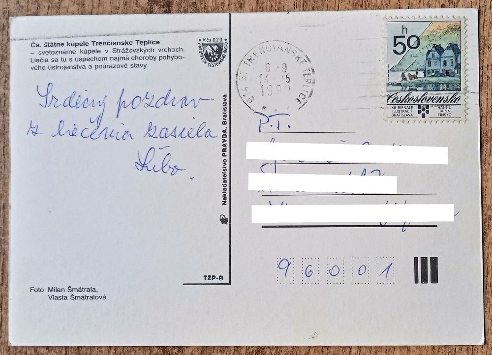 Čs. štátne kúpele Trenčianske Teplice - 1990?
