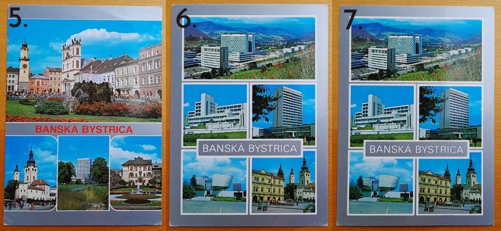 Banská Bystrica - pohľadnice