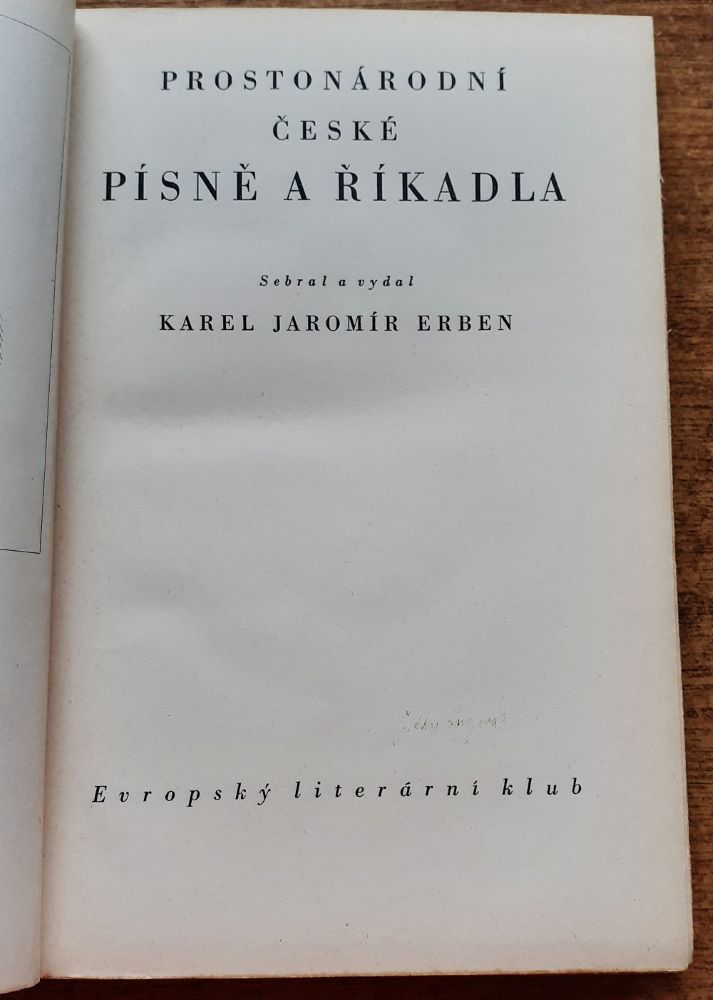Prostonárodní české písně a říkadla