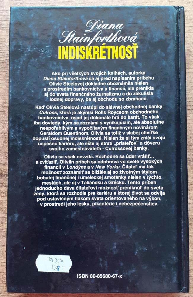 Indiskrétnosť / zo sveta bankovníctva