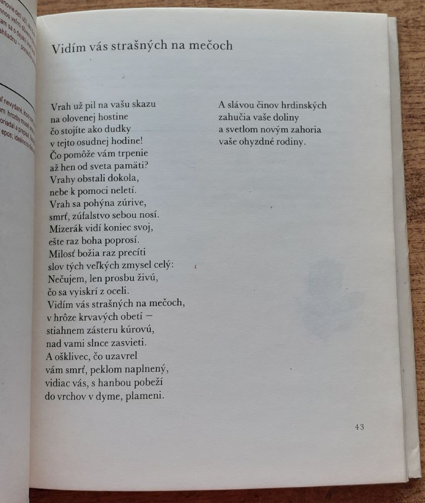 Janko Kráľ vo výbere Milana Rúfusa