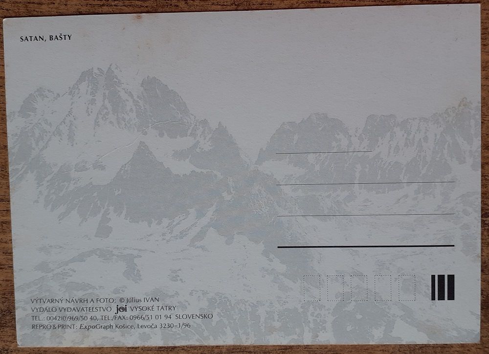 Vysoké Tatry - Satan - Bašty