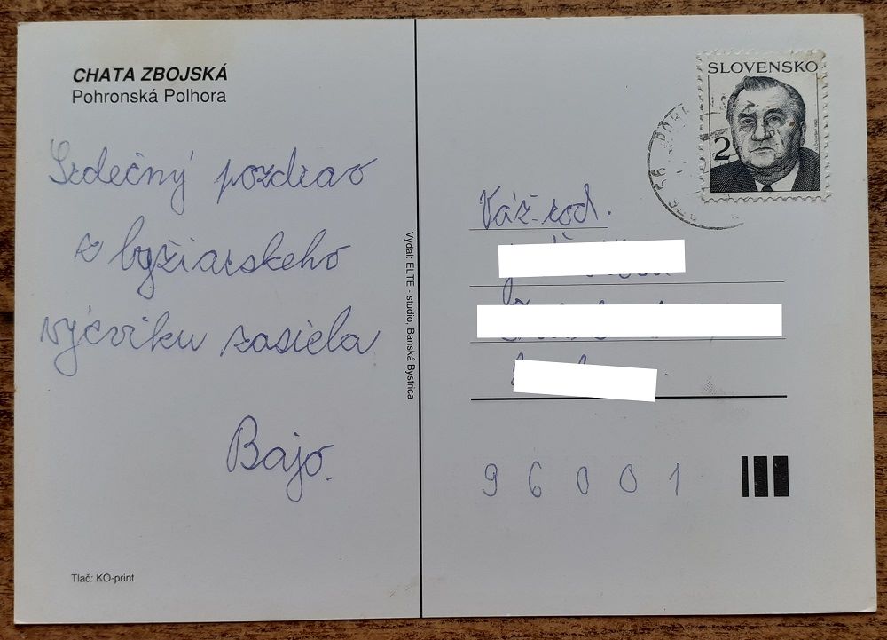 Pohronská Polhora - Chata Zbojská