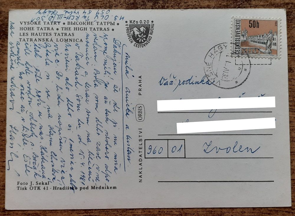 Vysoké Tatry - Tatranská Lomnica - 1981?