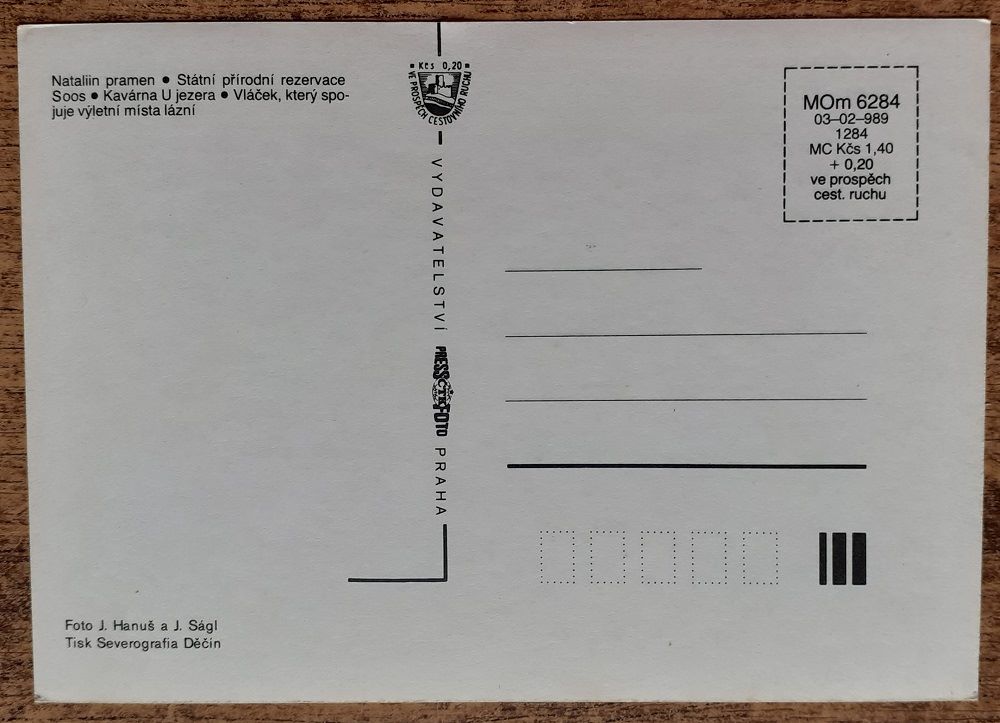 Františkovy Lázně - Nataliin pramen - Kavárna u jezera