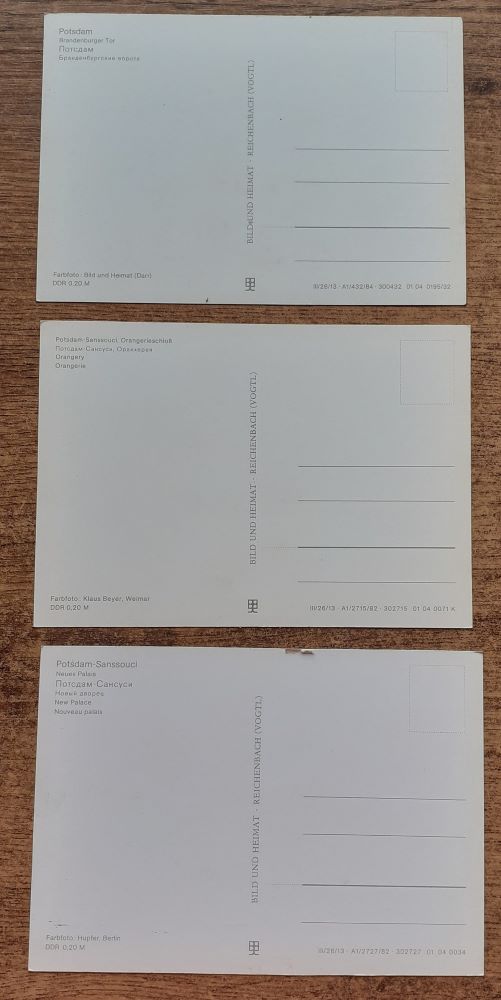 Nemecko - Berlín - Postupim - 3 krát