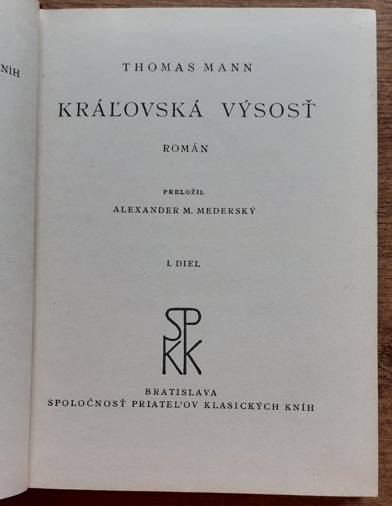 Kráľovská výsosť 1. 2.