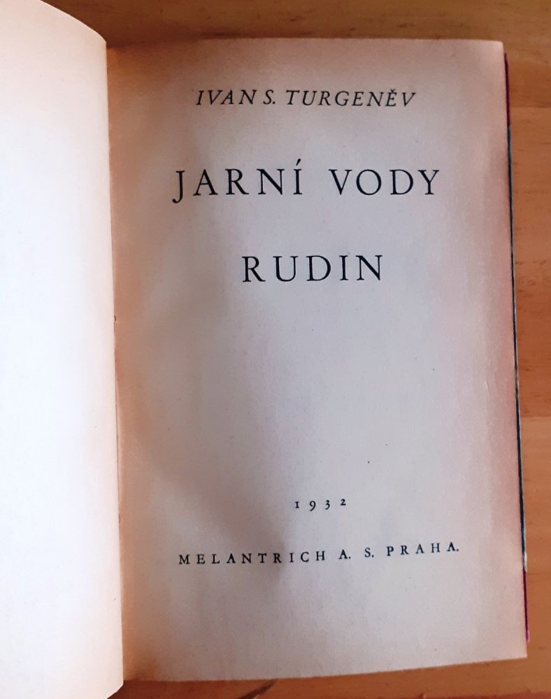 Jarní vody / Rudin