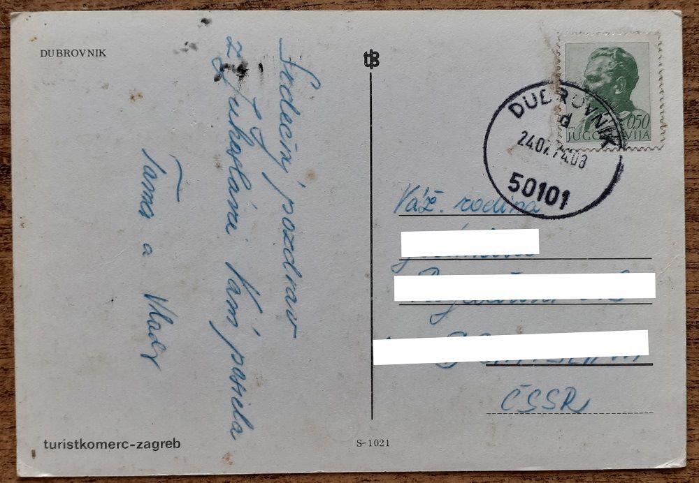 Chorvátsko - Dubrovnik - 1974
