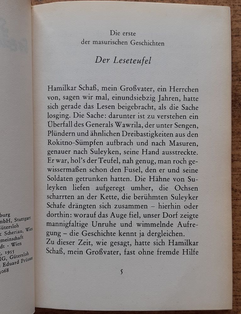 Sozärtlich war Suleyken