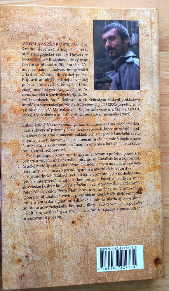 Nesamozrejmá poézia