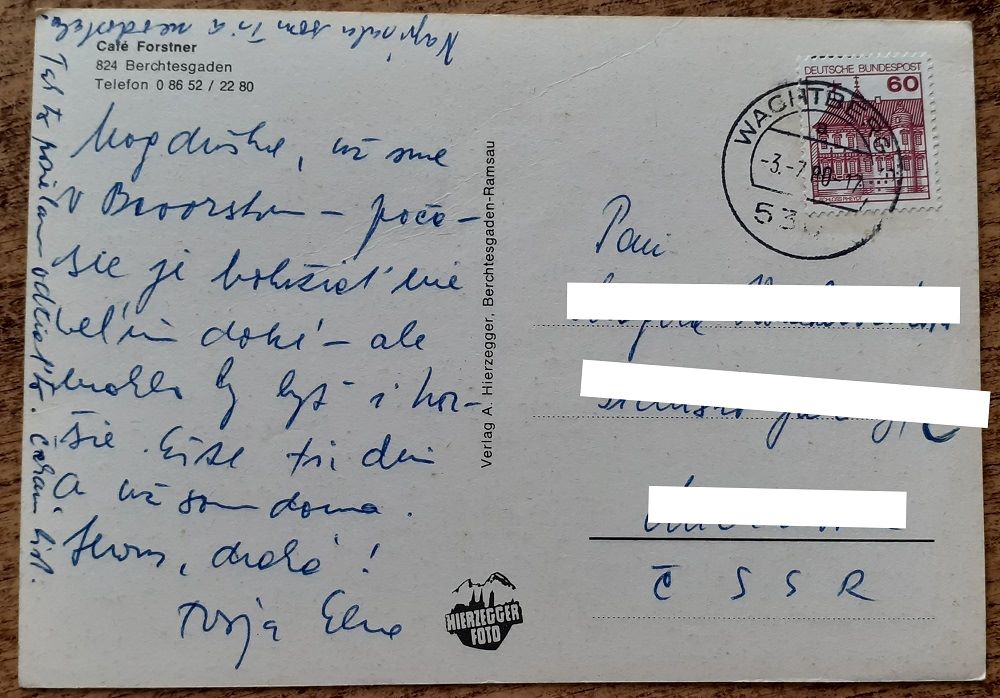 Nemecko - Berchtesgaden - 1980
