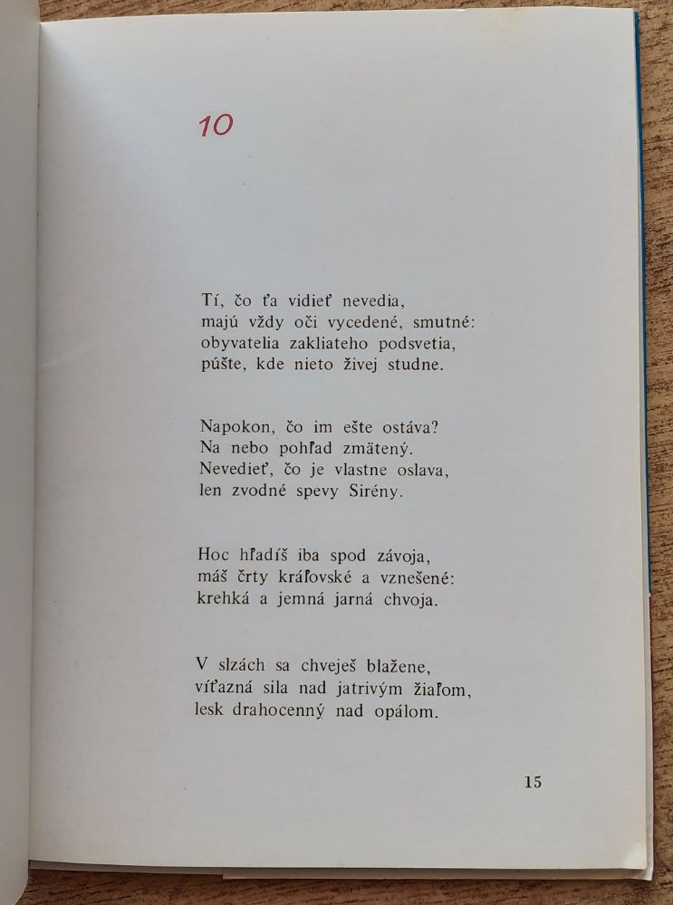 Sonety o kráse / Séria Lýra 25