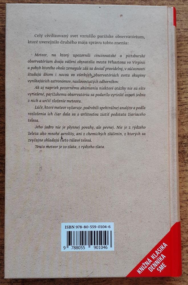 Honba za meteorom / Knižná klasika denníka SME