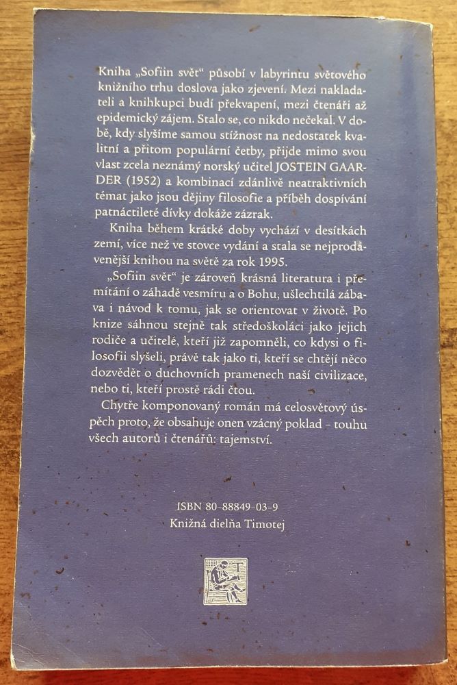 Sofiin svět / Román o dějinách filosofie