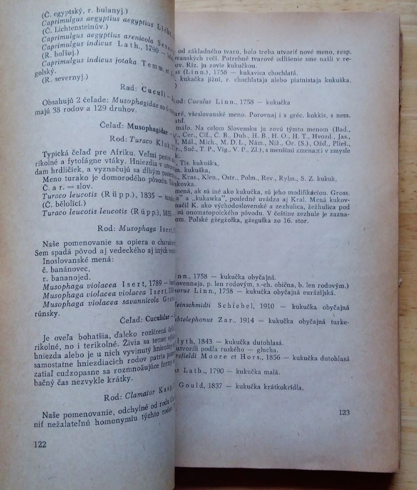 Slovenské názvoslovie vtákov