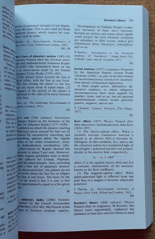 Dictionary of Theories / One stop to more than 5 000 theories
