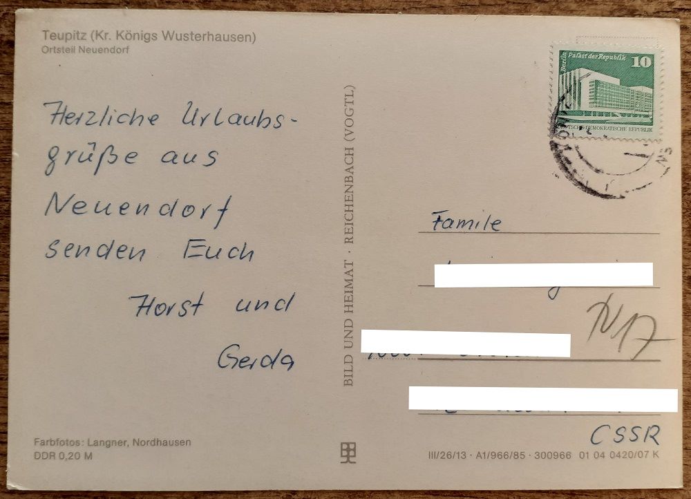 Nemecko - Neuendorf - Teupitz