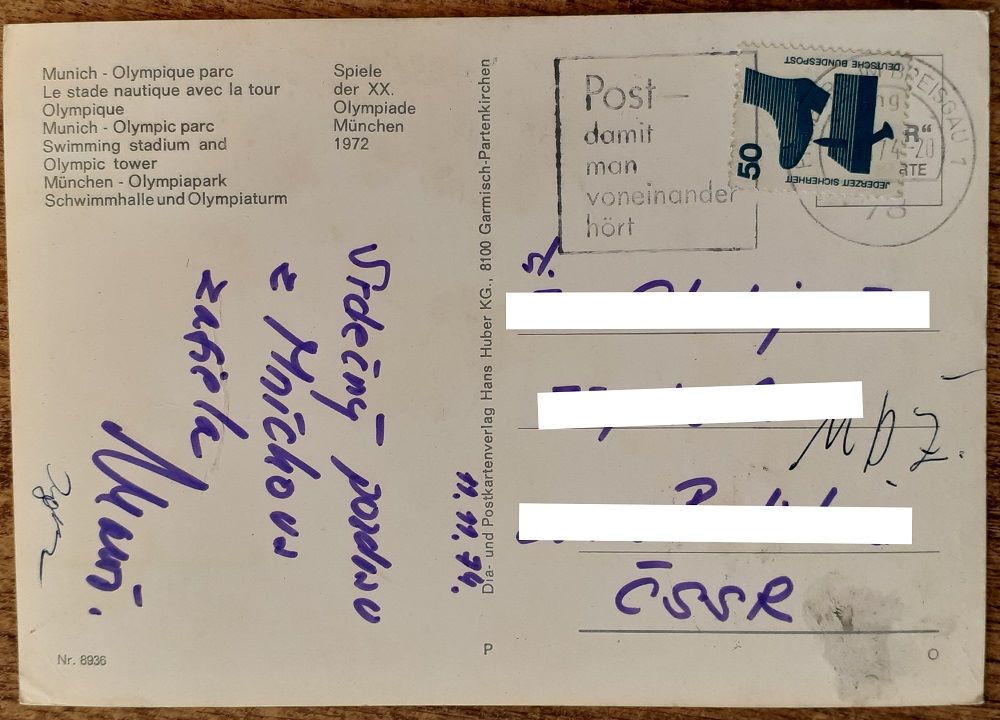 Nemecko - Munchen - 1974