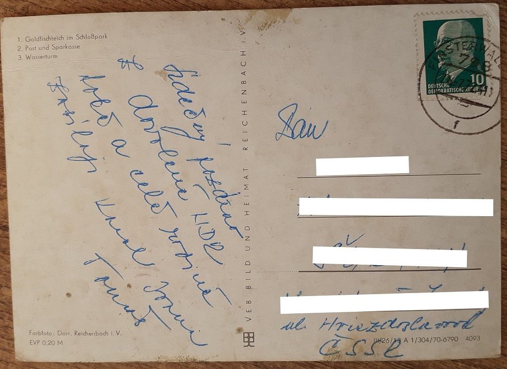 Nemecko - Finsterwalde - 1972