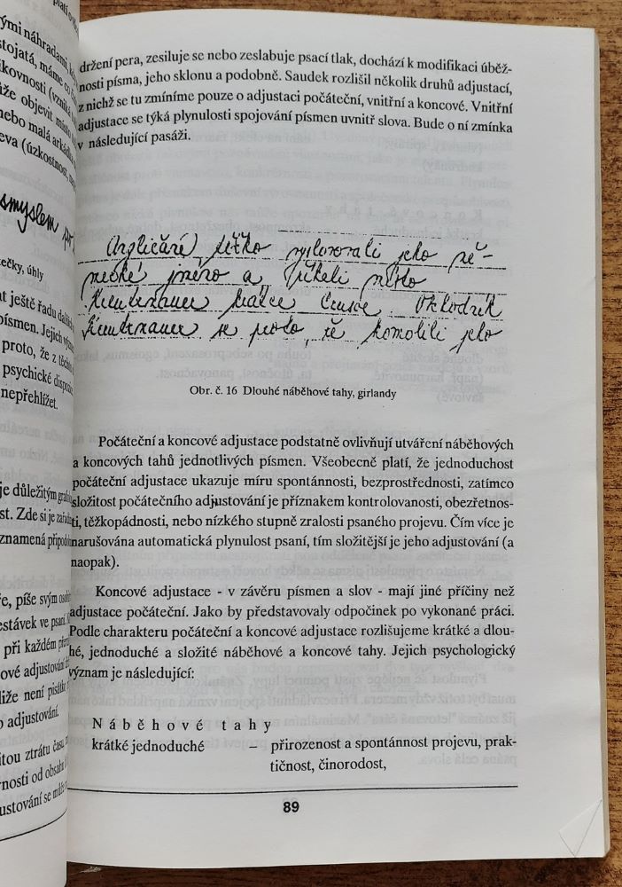 Grafologie (grafológia)