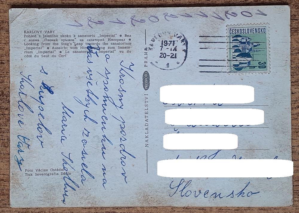 Karlovy Vary - 1971