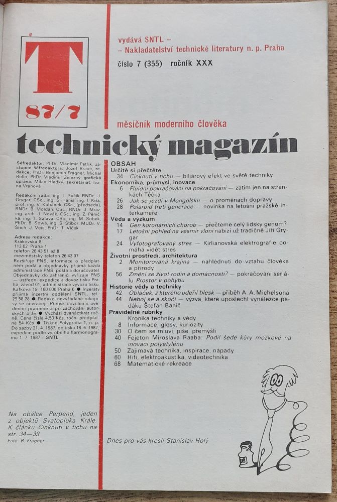 Technický magazín T 1987 / 7 (355)