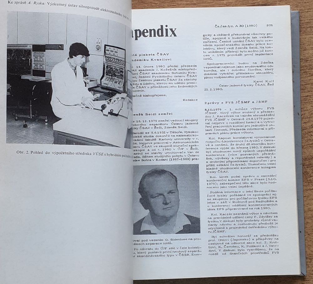 Československý časopis pro fyziku 1.- 6./1980 / Sekce A / Svazek 30