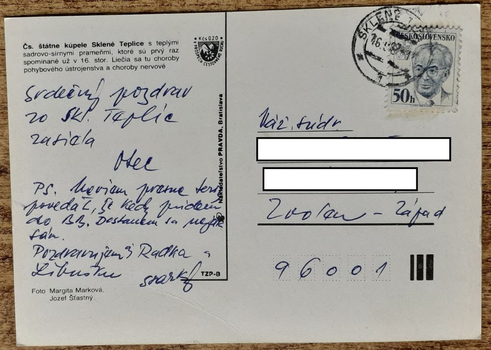 Sklené Teplice - 1987