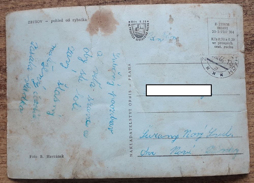 Zbýšov - 1966