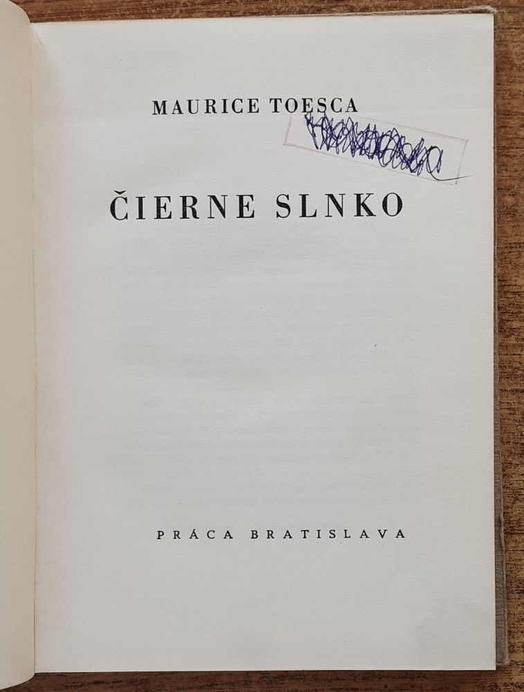 Čierne slnko / Román z nacistického Nemecka