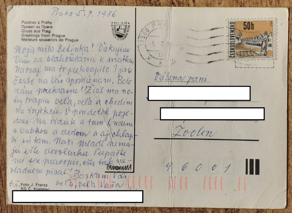 Praha - 1986