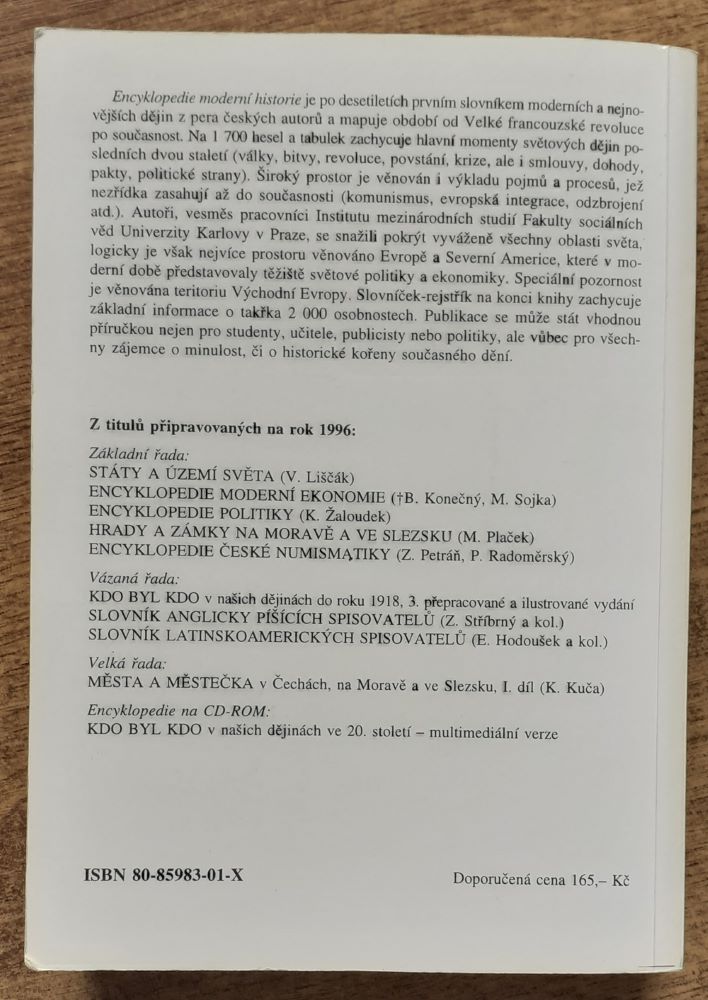 Encyklopedie moderní historie