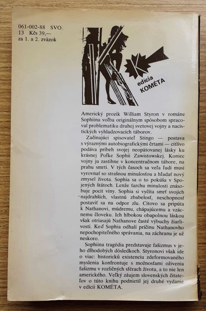 Sophiina voľba 1. 2.