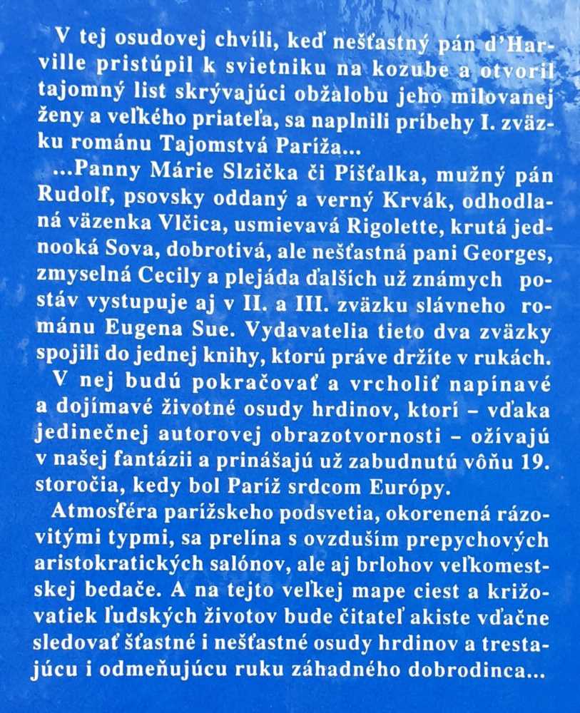 Tajomstvá Paríža 1. 2.